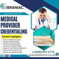 Medical provider credentialing services