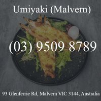 Umiyaki (Malvern) - Japanese Restaurant