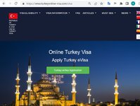 TURKEY  Official Government Immigration Visa Application Online AMERICAN 