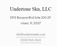Undertone Skn - Miami Holistic Facials