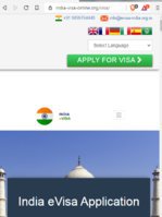 FOR GREECE CITIZENS - INDIAN Official Government Immigration Visa Application Online  -  Official Indian Visa 