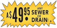 Original 49.95 Sewer & Drain