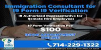 I9 Immigration Consultant & I9 Authorized Representative - Book an Appointment Online